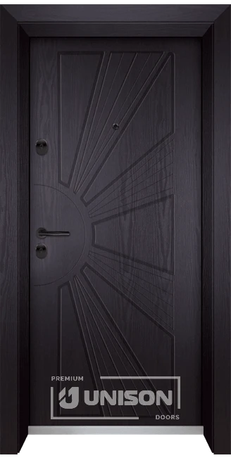 Входна врата Unison Optima 204P, Венге