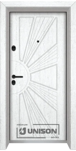Входна врата Unison Optima 204P, Бреза