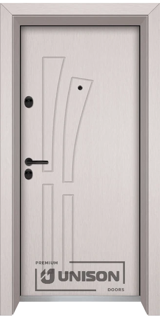 Входна врата Unison Optima 205P, Перла