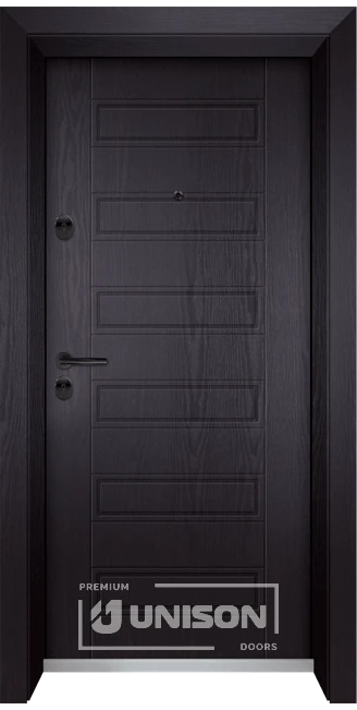 Входна врата Unison Optima 207P, Венге